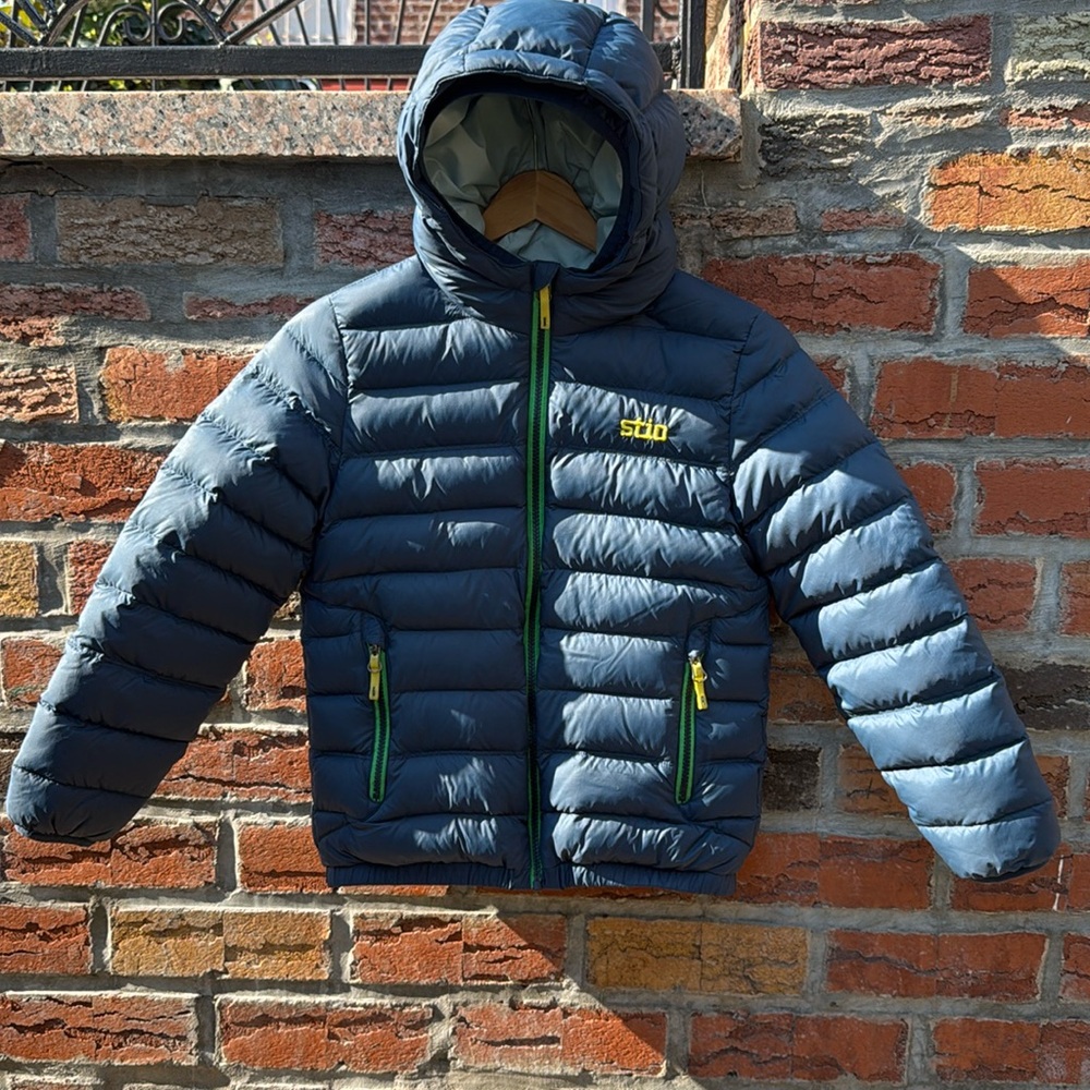 Stio kids hometown down hooded jacket